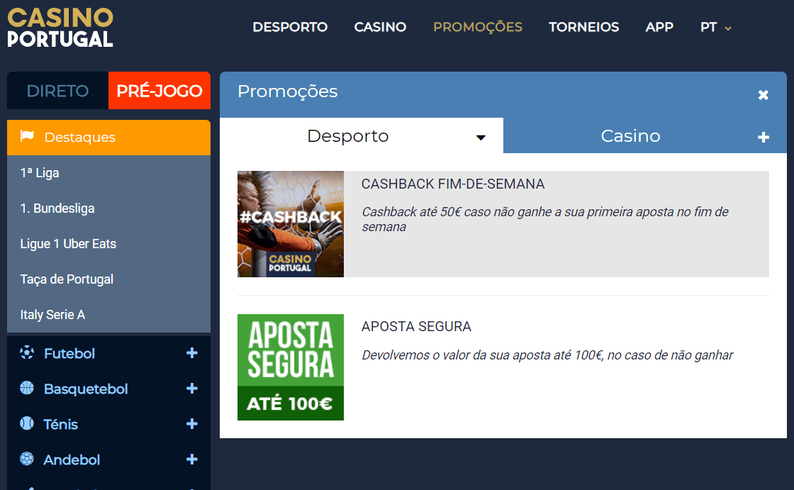 casino portugal promocoes