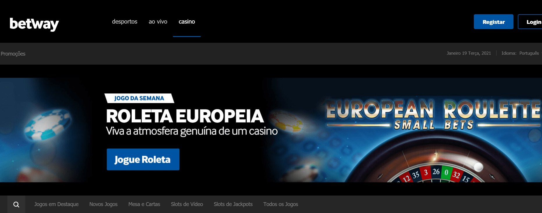 Betway Casino pt