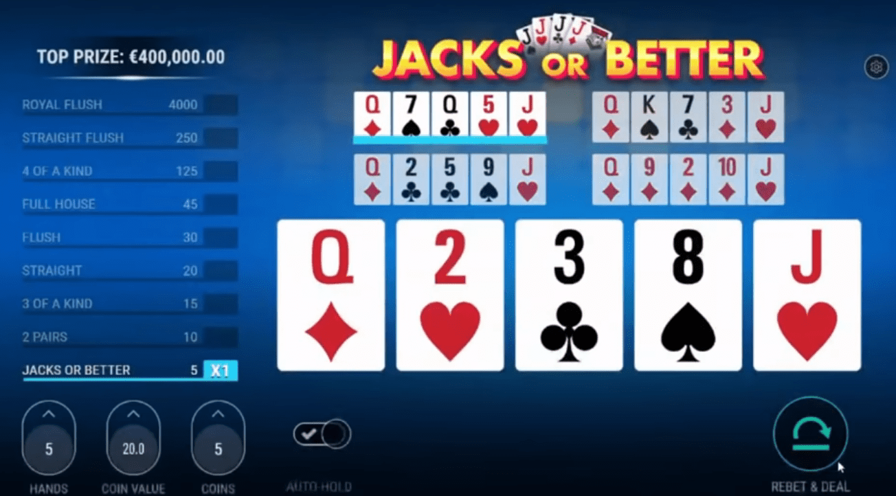 video poker