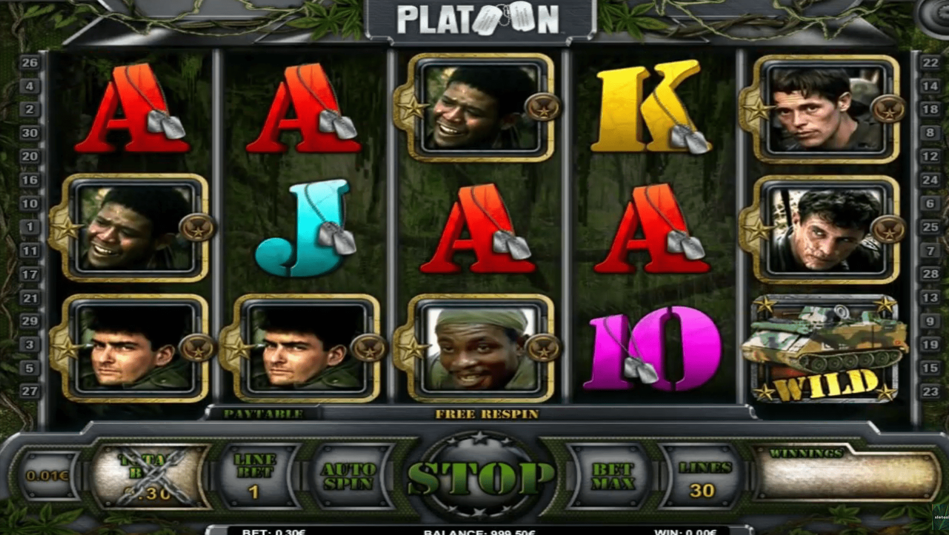 platoon slot