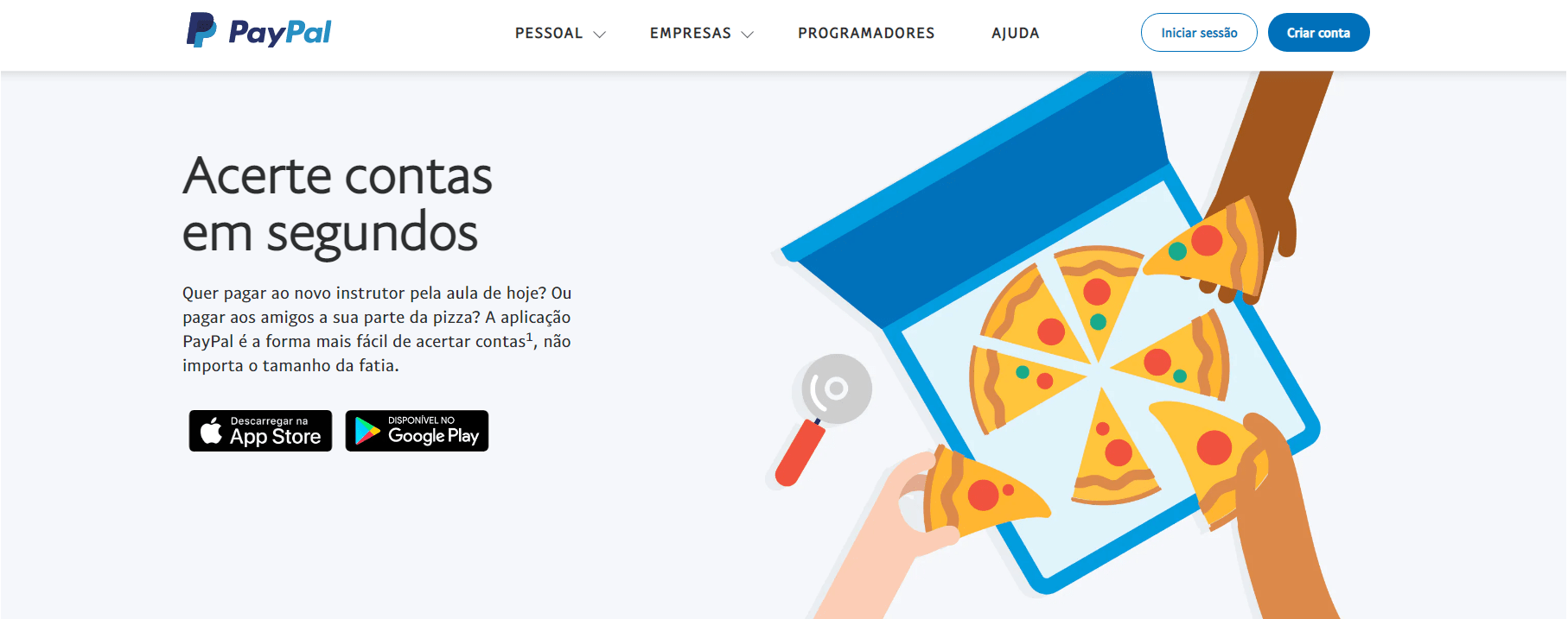 paypal: métodos de pagamento