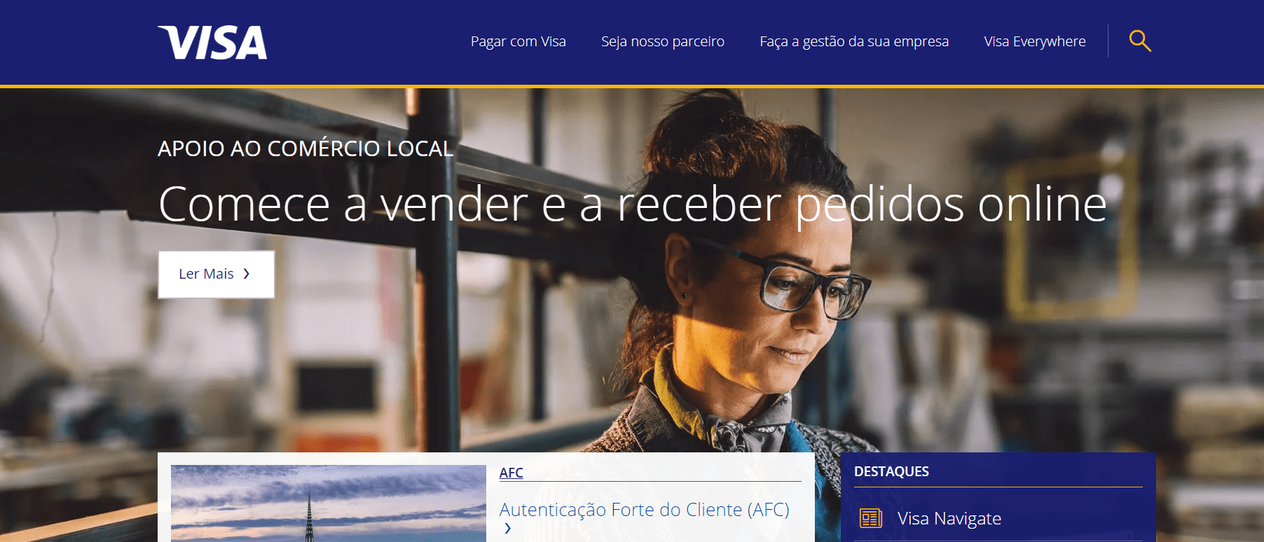 pagamento visa