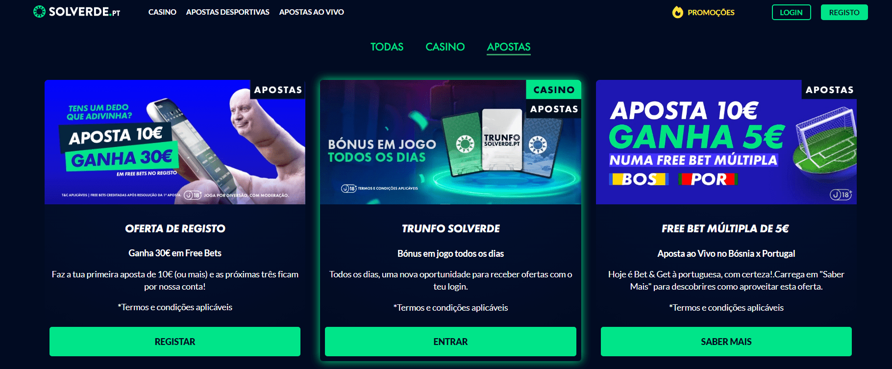 Solverde promocoes